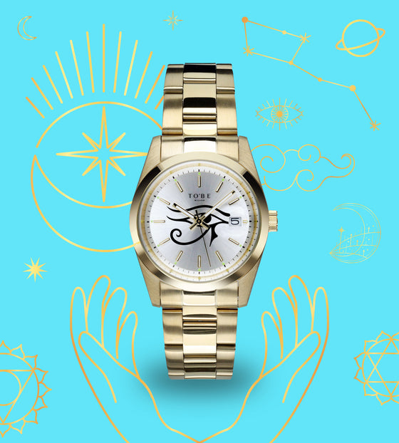 THE EYE OF HORUS gold